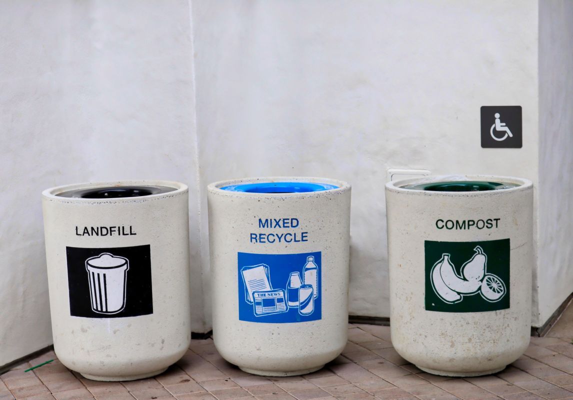 landfill mixed recycle compost QRA3XZ2