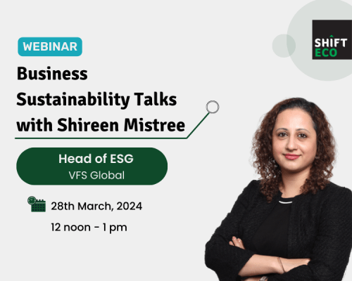 Business Sustainability Talks with Shireen Website Event Shireen