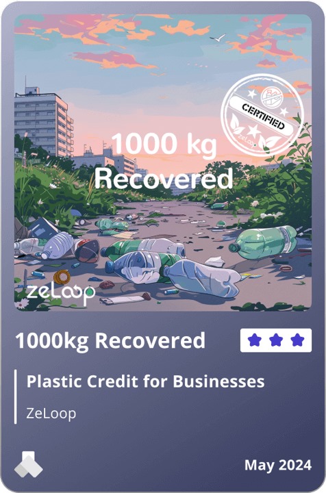 Certifcate 1000kg