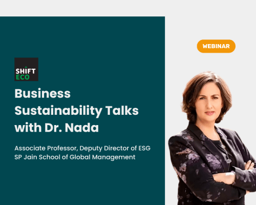 Business Sustainability Talks with Dr. Nada BusinessSustainabilityTalksBanner DrNada